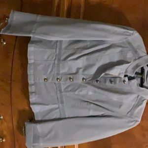 NWT White House Black Market peplum jacket. Size 12.